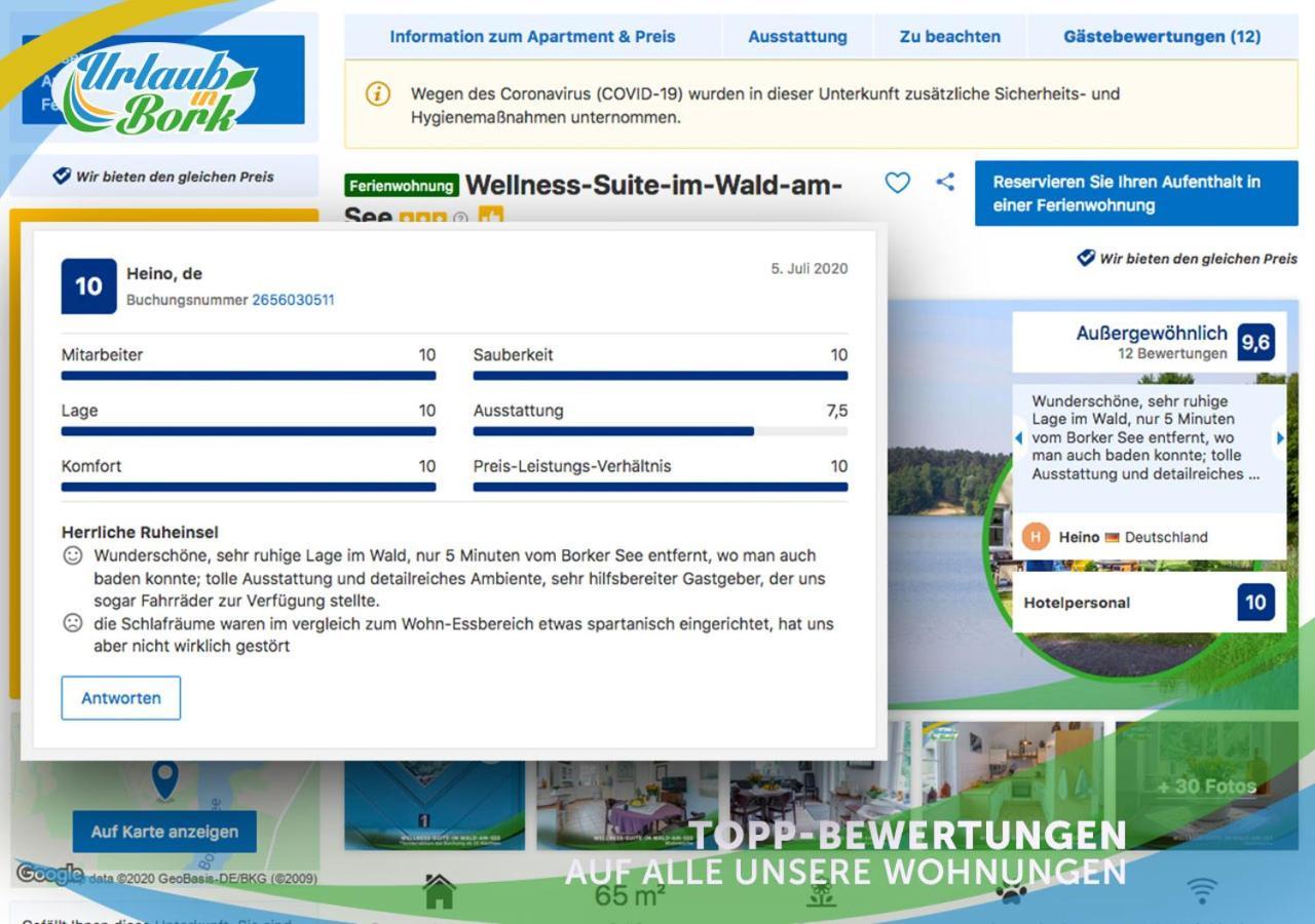 Jagd-Angler-Suite-03-Im-Wald-Am-See Kyritz Exterior photo